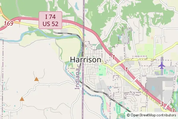 Mapa Harrison