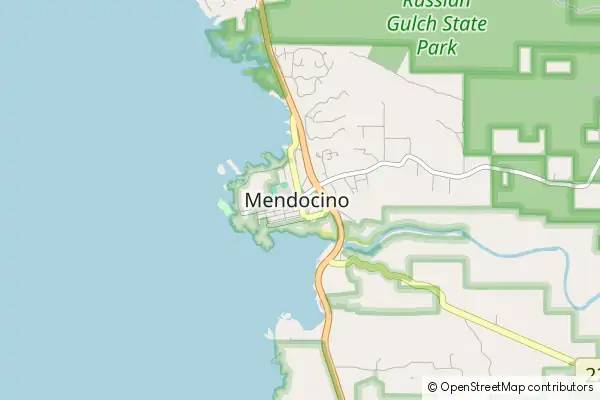 Mapa Mendocino