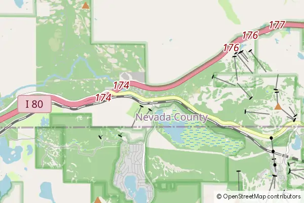 Mapa Soda Springs