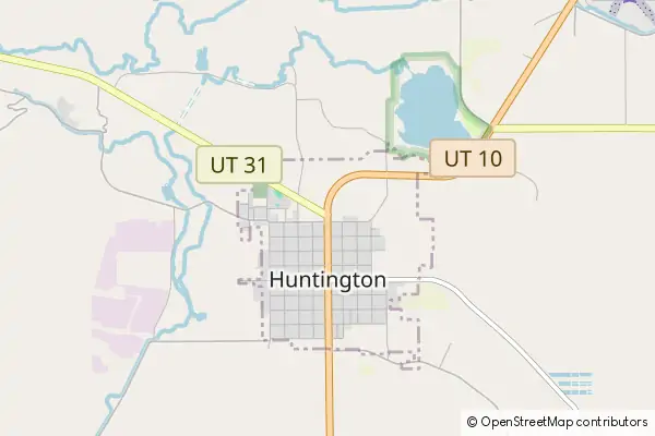 Mapa Huntington