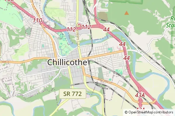 Mapa Chillicothe