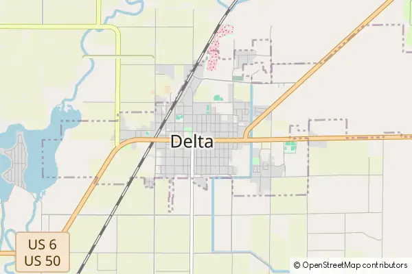 Mapa Delta