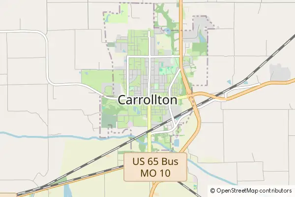 Mapa Carrollton