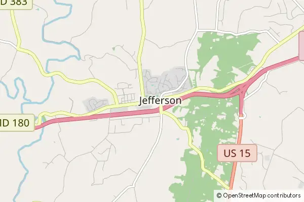 Mapa Jefferson