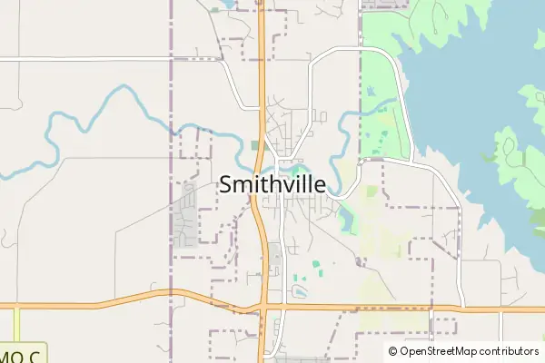 Mapa Smithville