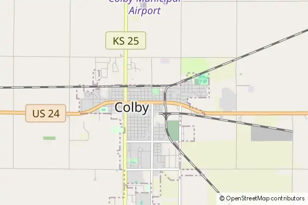 Mapa Colby