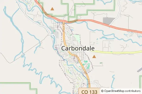 Mapa Carbondale