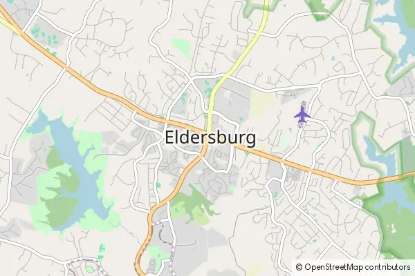 Mapa Eldersburg