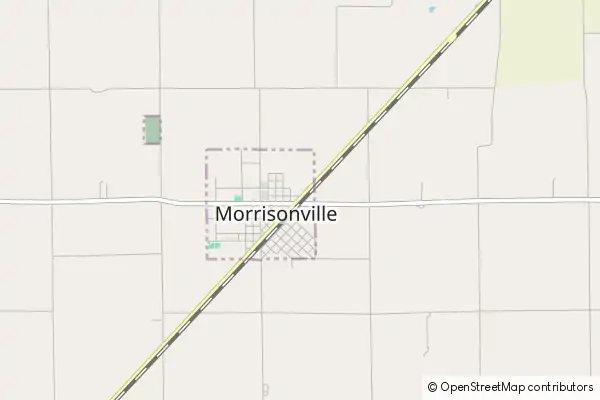 Mapa Morrisonville