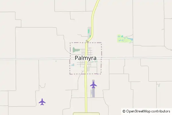 Mapa Palmyra