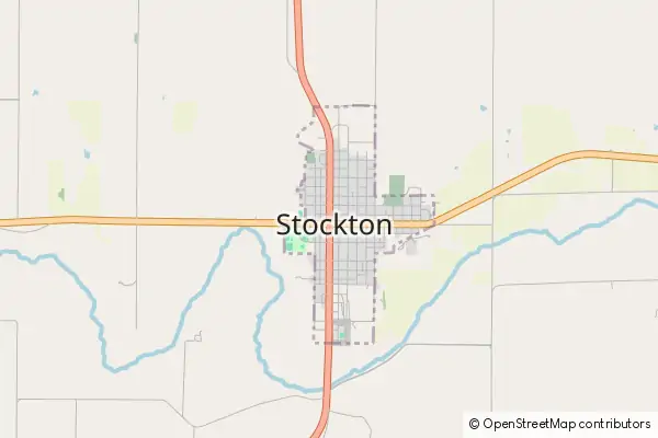 Mapa Stockton