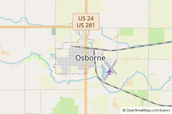 Mapa Osborne