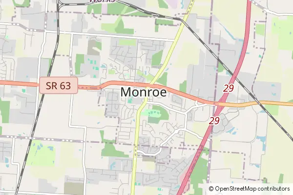 Mapa Monroe