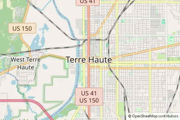 Mapa Terre Haute