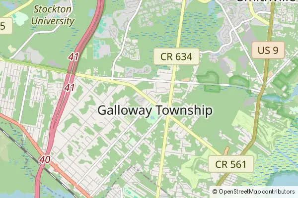 Mapa Galloway