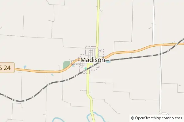 Mapa Madison