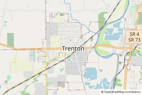 Mapa Trenton