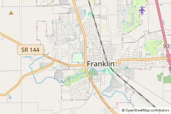 Mapa Franklin