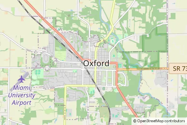 Mapa Oxford