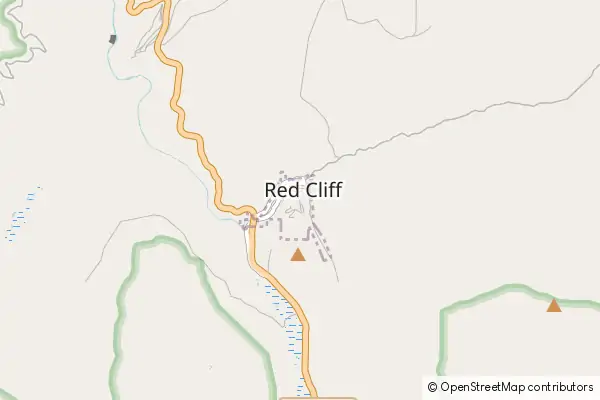 Mapa Red Cliff