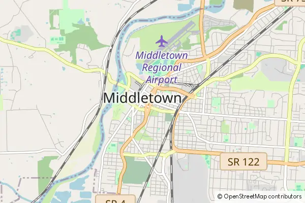 Mapa Middletown