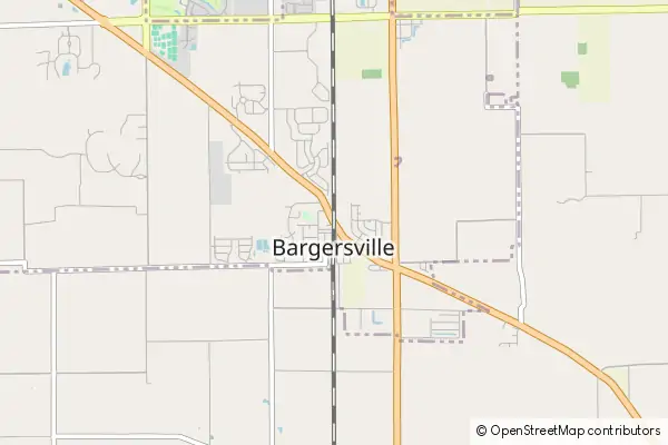 Mapa Bargersville