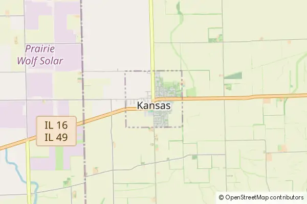 Mapa Kansas