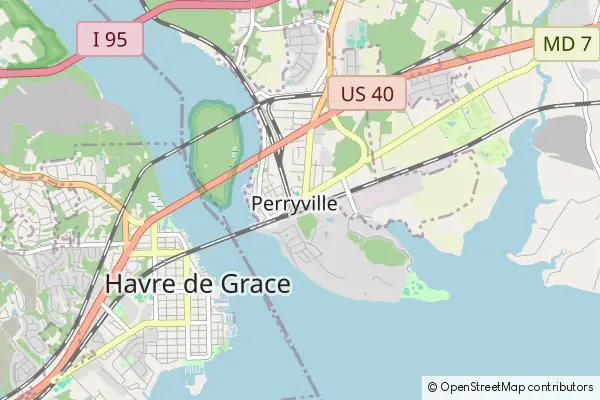 Mapa Perryville