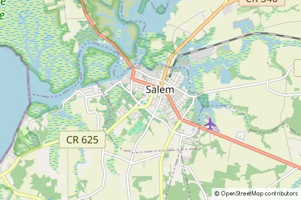 Mapa Salem