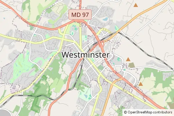 Mapa Westminster