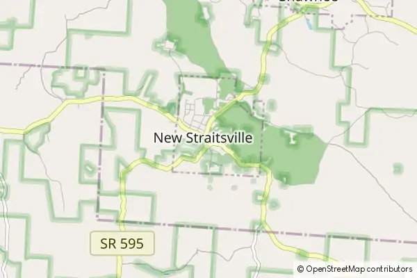 Mapa New Straitsville