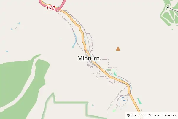 Mapa Minturn