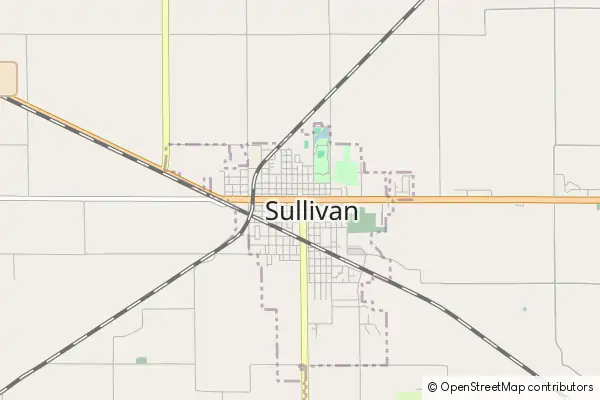 Mapa Sullivan