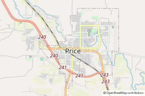 Mapa Price