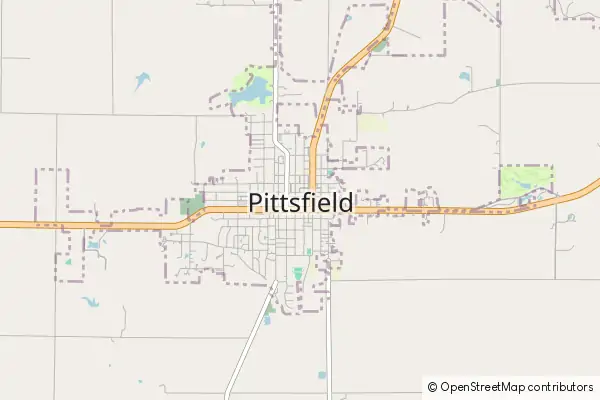 Mapa Pittsfield