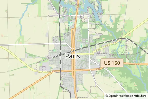 Mapa Paris