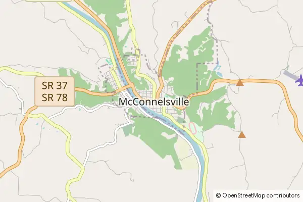 Mapa McConnelsville