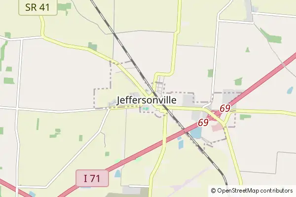 Mapa Jeffersonville