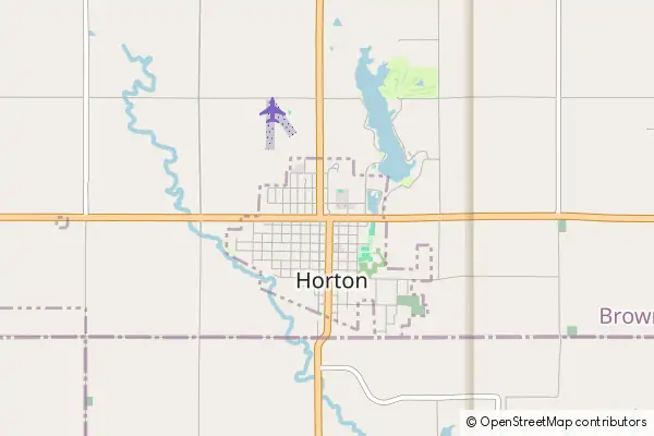 Mapa Horton