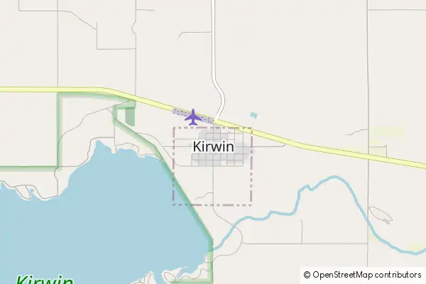 Mapa Kirwin