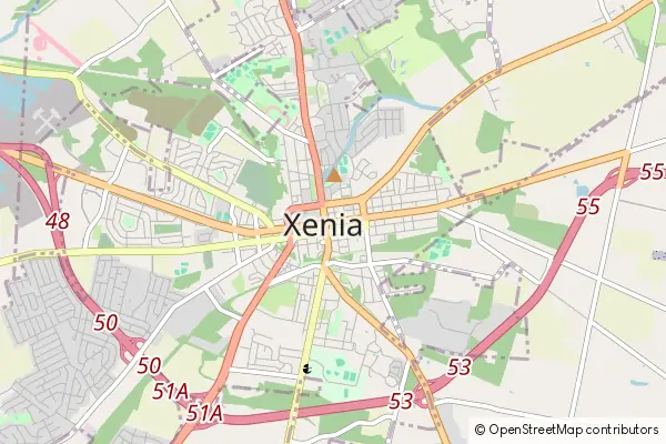 Mapa Xenia