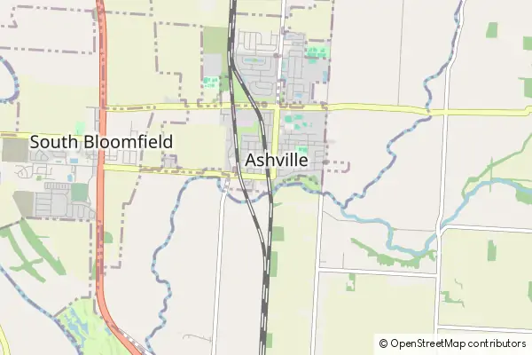 Mapa Ashville