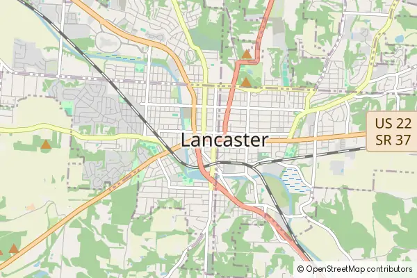 Mapa Lancaster