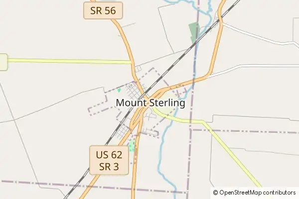 Mapa Mount Sterling