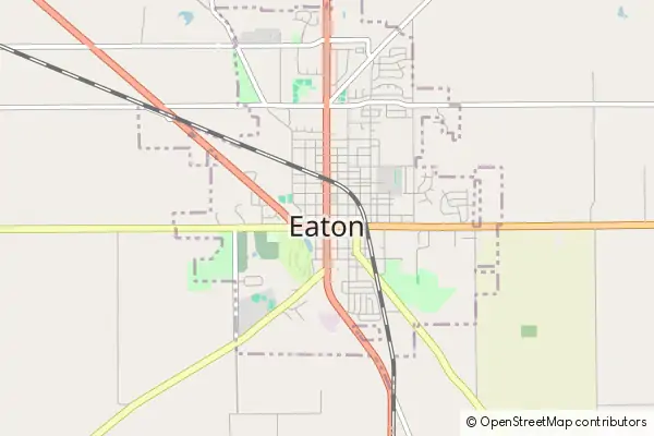 Mapa Eaton