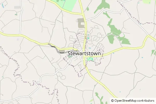 Mapa Stewartstown