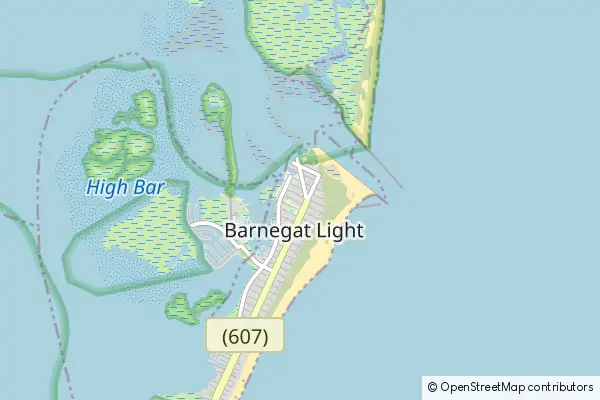 Mapa Barnegat Light