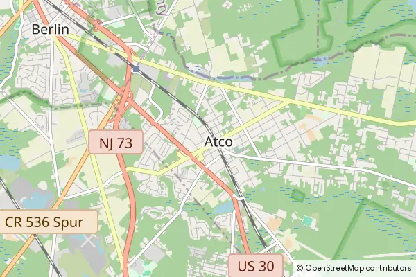 Mapa Atco