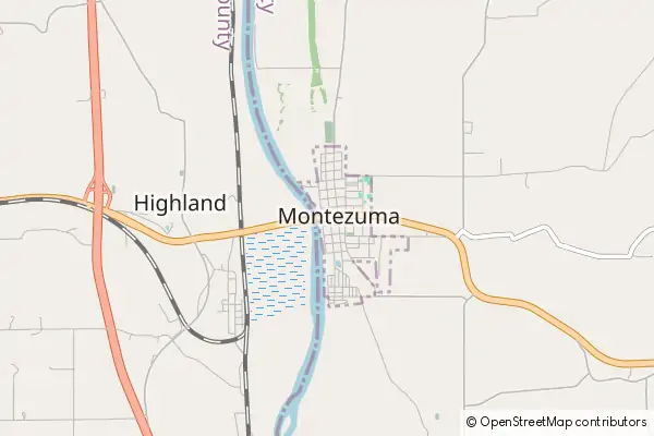 Mapa Montezuma