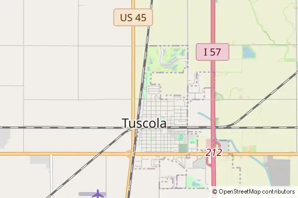 Mapa Tuscola